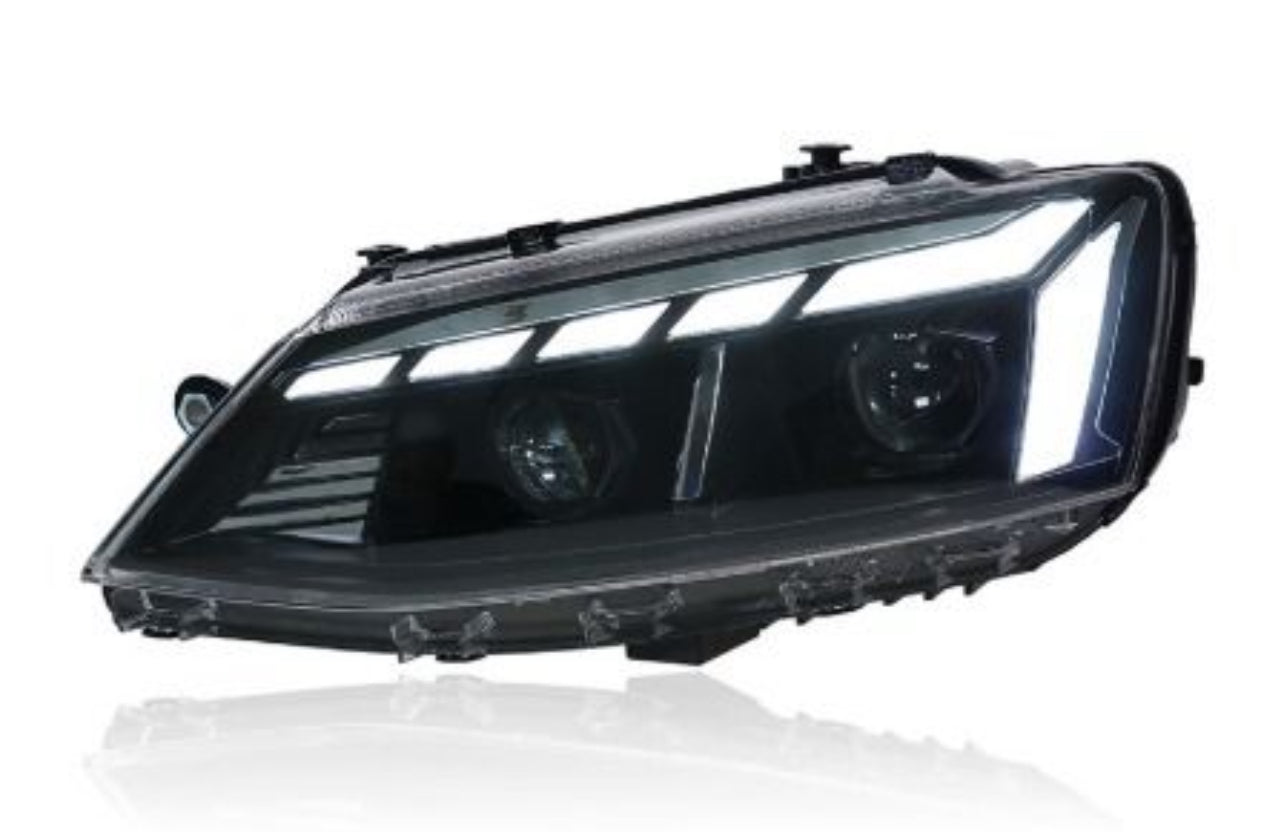 Par de Farol Led Com projetor Jetta (2015-2018) - Led Line BR Parts