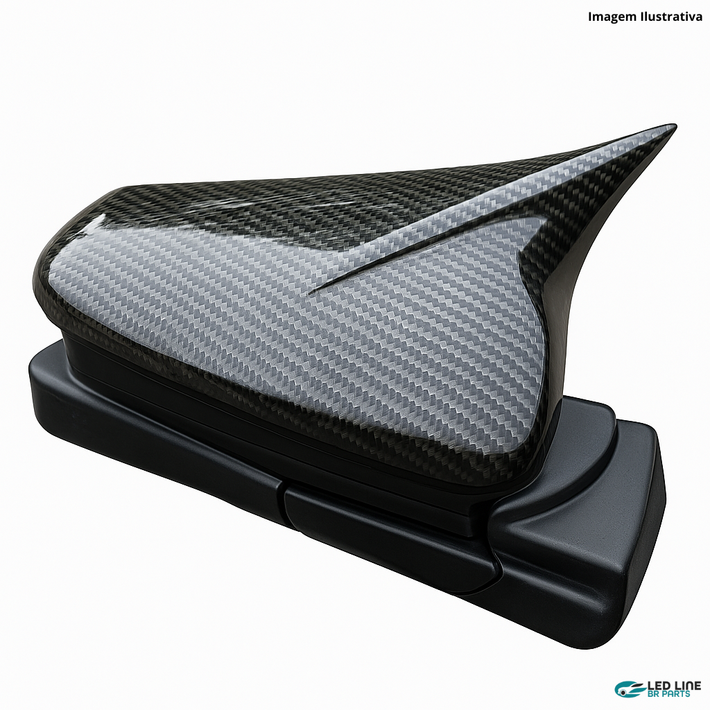 Capas Protetoras de Retrovisor em Fibra de Carbono – Honda Civic 10ª Geração (2016 a 2021)