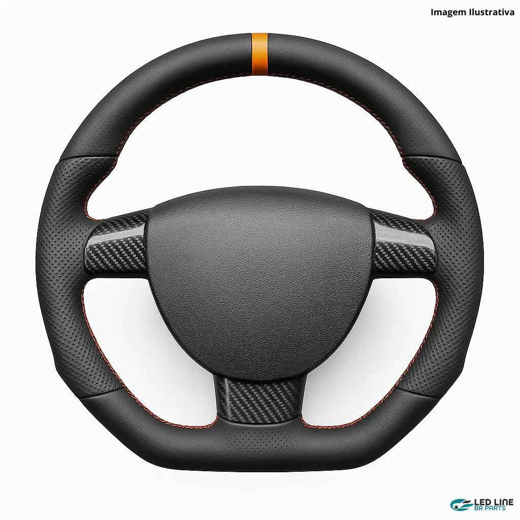 Volante Personalizado Fundo Plano Ford Focus MK2 RS ST Zetec Titanium