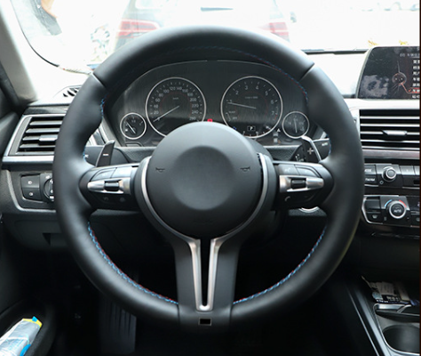 Volante em Couro Completo para BMW E90 - Led Line BR Parts