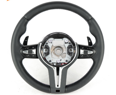 Volante em Couro Completo para BMW E90 - Led Line BR Parts