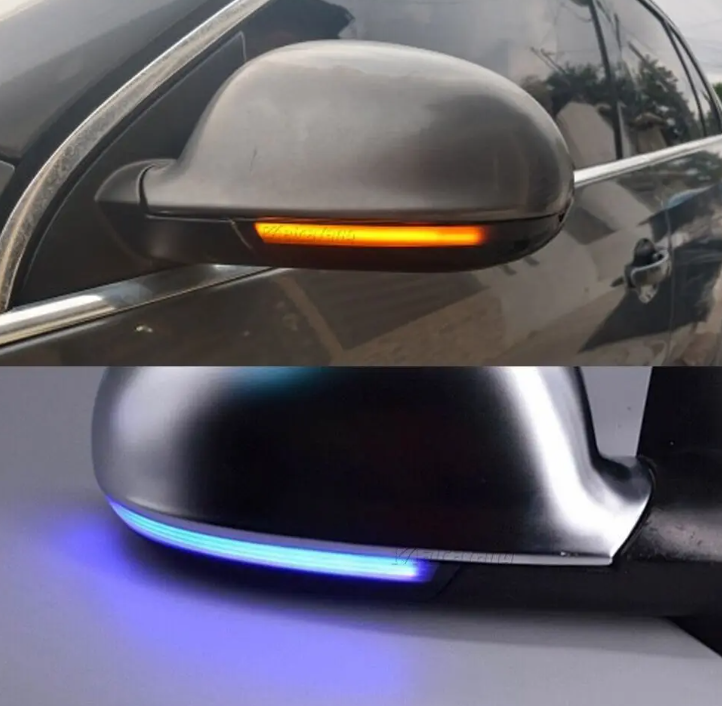 Seta Sequencial LED para Retrovisor VW Jetta MK5 – Estilo e Segurança - Led Line BR Parts