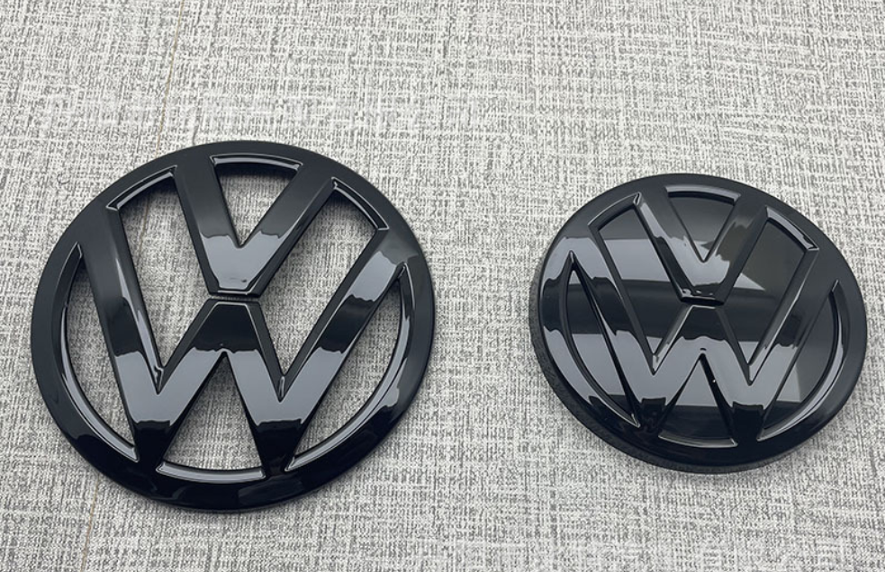 Volkswagen Golf MK7 2014-2017 Conjunto de Emblemas Personalizados (Frente e Traseira) - Led Line BR Parts