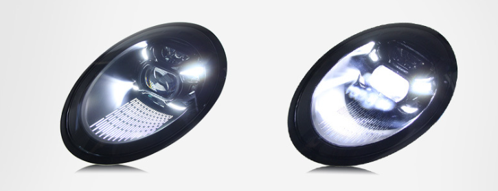 Par de Farol de LED Matricial e Laser para Porsche 911 (2012-2018) - Led Line BR Parts