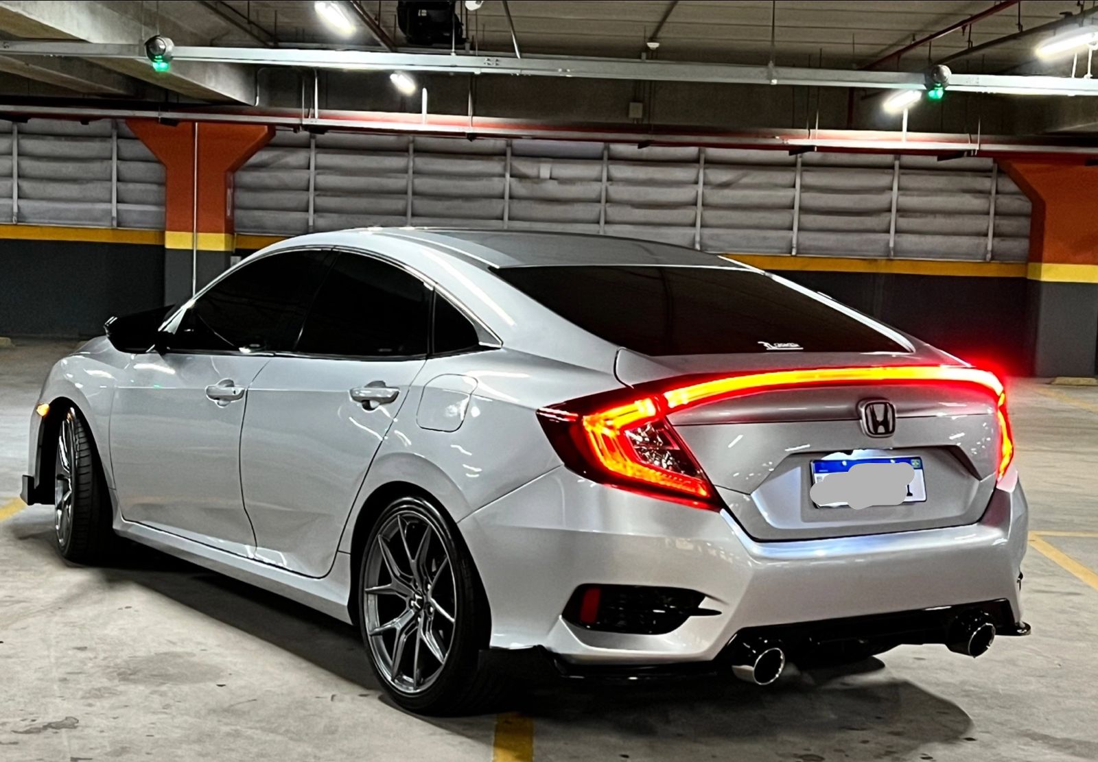 Aerofólio LED Full Bar para Honda Civic G10 (2016-2021) – Visual Espor ...