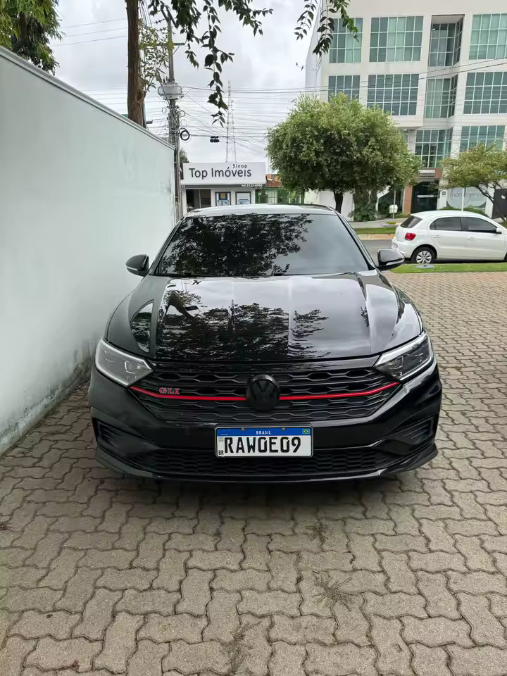 Emblema VW Preto – Kit Frente e Traseira | Led Line BR Parts