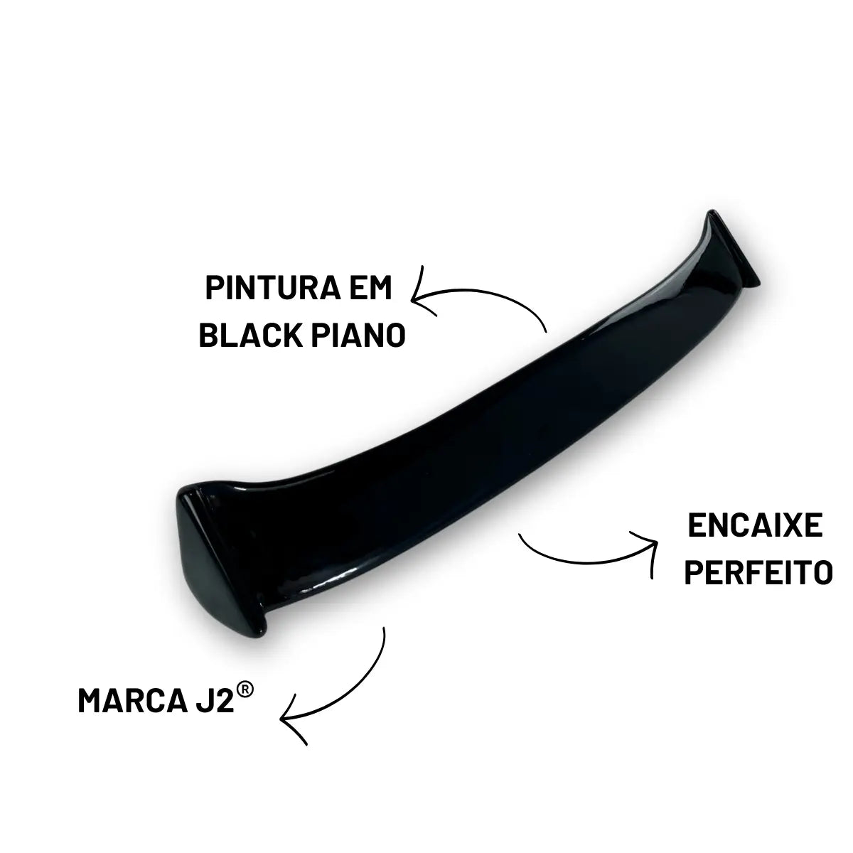 Aerofólio UP TSI GTI - Visual Esportivo VR6 | Led Line BR Parts