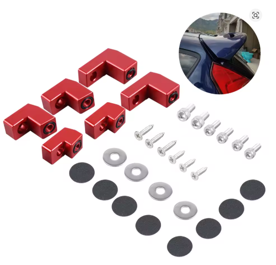 WingRiser Premium — Kit de Elevação de Aerofólio Ford New Fiesta | Led Line BR Parts - Led Line BR Parts