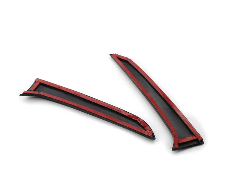 Spoiler Lateral Traseiro para BMW F20 F21 2012–2019 – Preto Brilhante - Led Line BR Parts