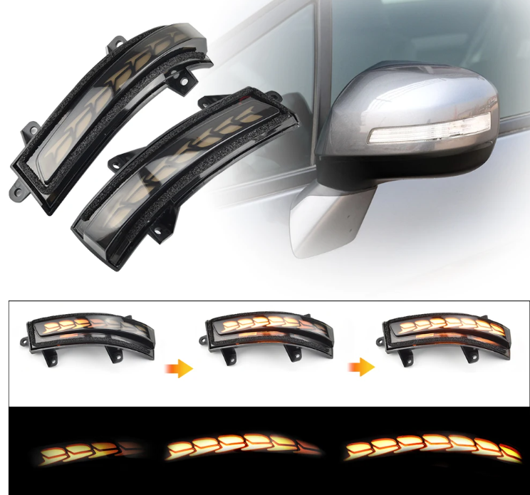 Seta LED Sequencial para Retrovisor Civic G9 (2011–2015) - Led Line BR Parts