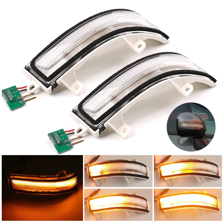 Seta LED Sequencial para Retrovisor Civic G9 (2011–2015) - Led Line BR Parts