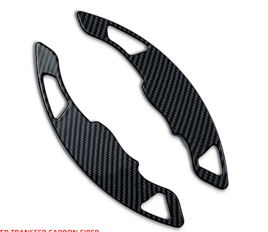 Paddle Shifters em Padrão Fibra de Carbono para Honda Civic 10ª Geração e Outros Modelos (Borboleta) - Led Line BR Parts