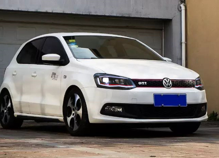 Faróis Dianteiros Full LED para Volkswagen Polo 2011-2018 - Led Line BR Parts
