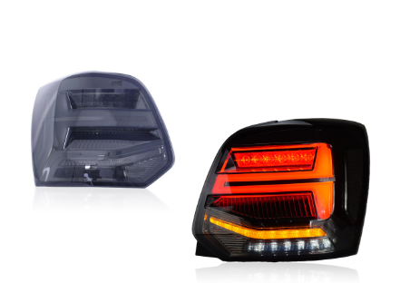 Conjunto de Lanternas Traseiras LED para Volkswagen Polo (2011-2018) - Led Line BR Parts