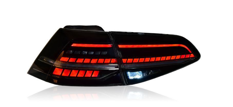 Luz Traseira LED Exclusiva para Volkswagen Golf 7 - Led Line BR Parts