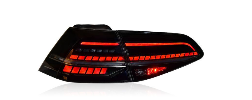 Luz Traseira LED Exclusiva para Volkswagen Golf 7 - Led Line BR Parts