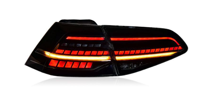 Luz Traseira LED Exclusiva para Volkswagen Golf 7 - Led Line BR Parts