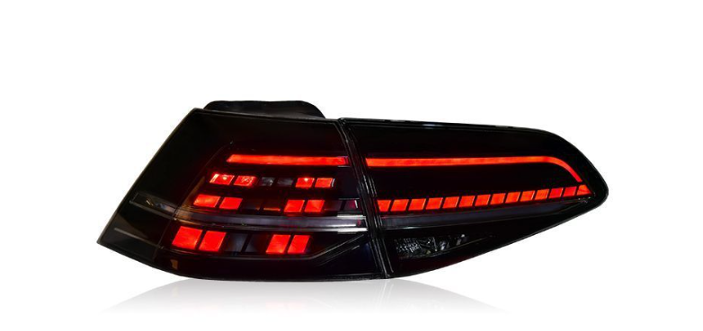 Luz Traseira LED Exclusiva para Volkswagen Golf 7 - Led Line BR Parts