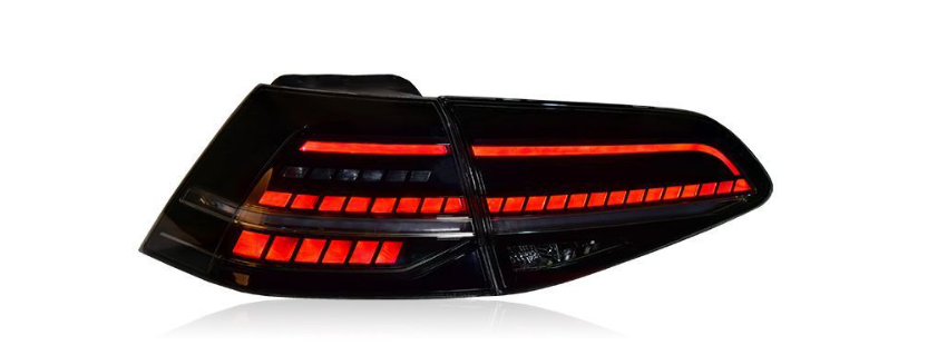 Luz Traseira LED Exclusiva para Volkswagen Golf 7 - Led Line BR Parts