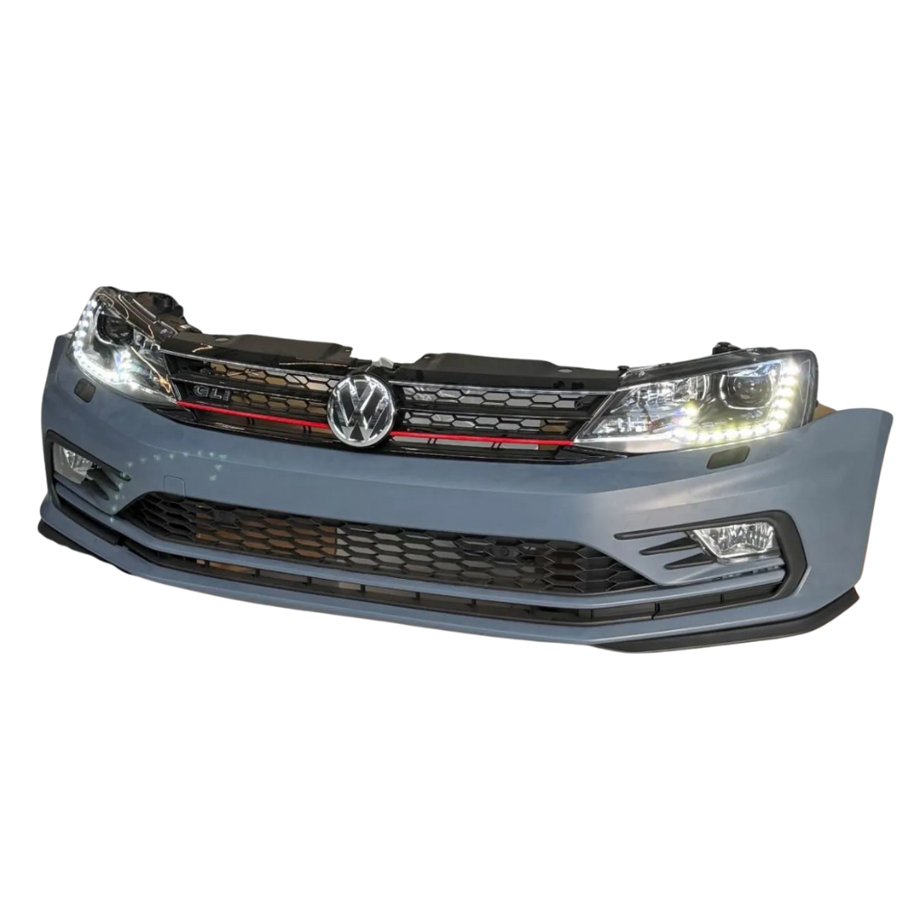 Para-choque Dianteiro Jetta GLI MK6 2015-2018 - Visual Esportivo | LED Line BR Parts